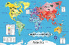 World Map Floor Puzzle - DISC