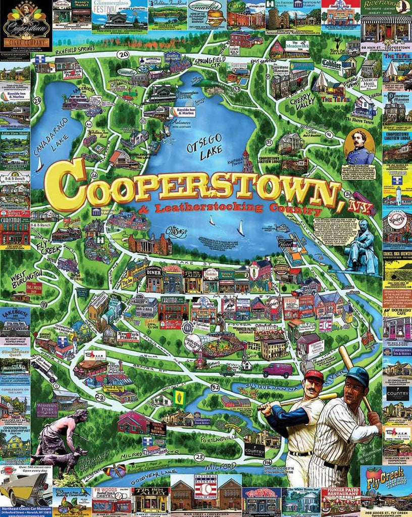 Cooperstown - 1000 Pieces - DISC