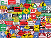 Road Signs - 550 Pieces