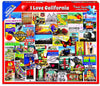 I love California - 1000 Pieces