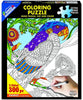 Parrot Coloring Puzzle - 300 Piece Coloring Puzzle