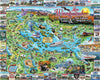 Lakes Region, NH - 1000 Pieces - DISC