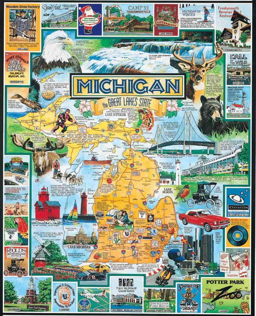 Best of Michigan - 1000 Pieces