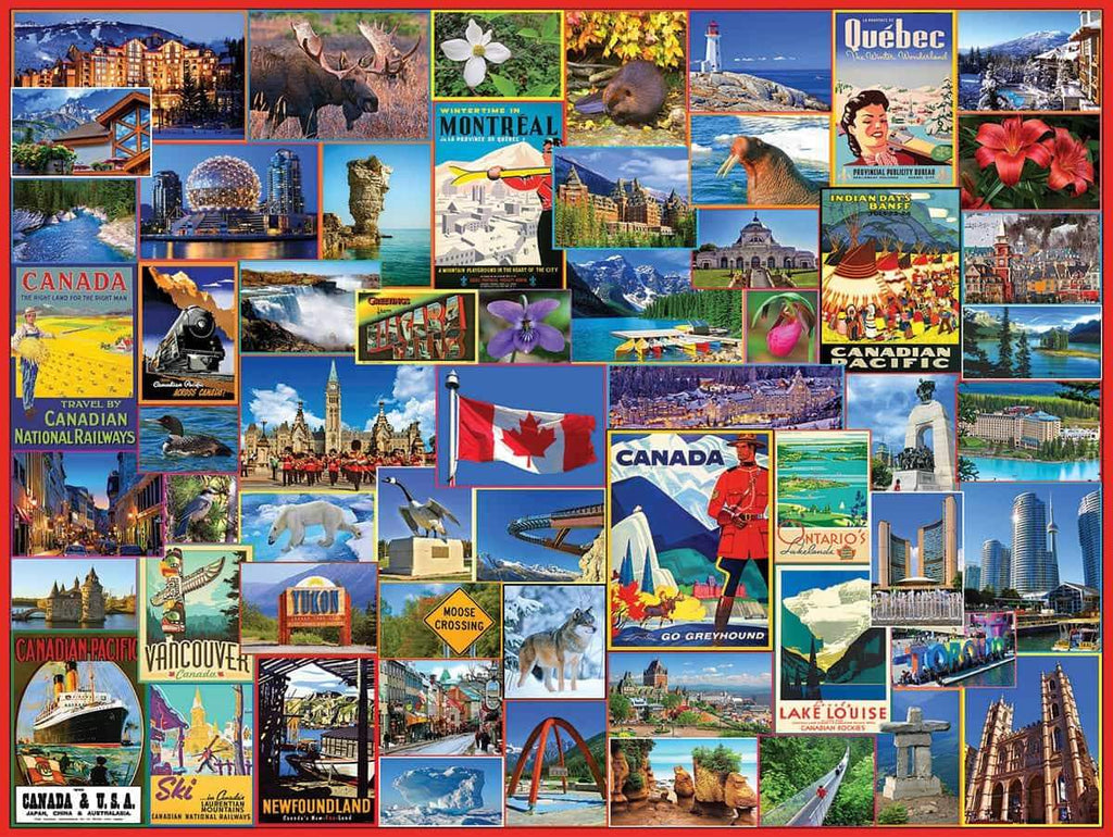 Best Places in Canada - 1000 Pieces