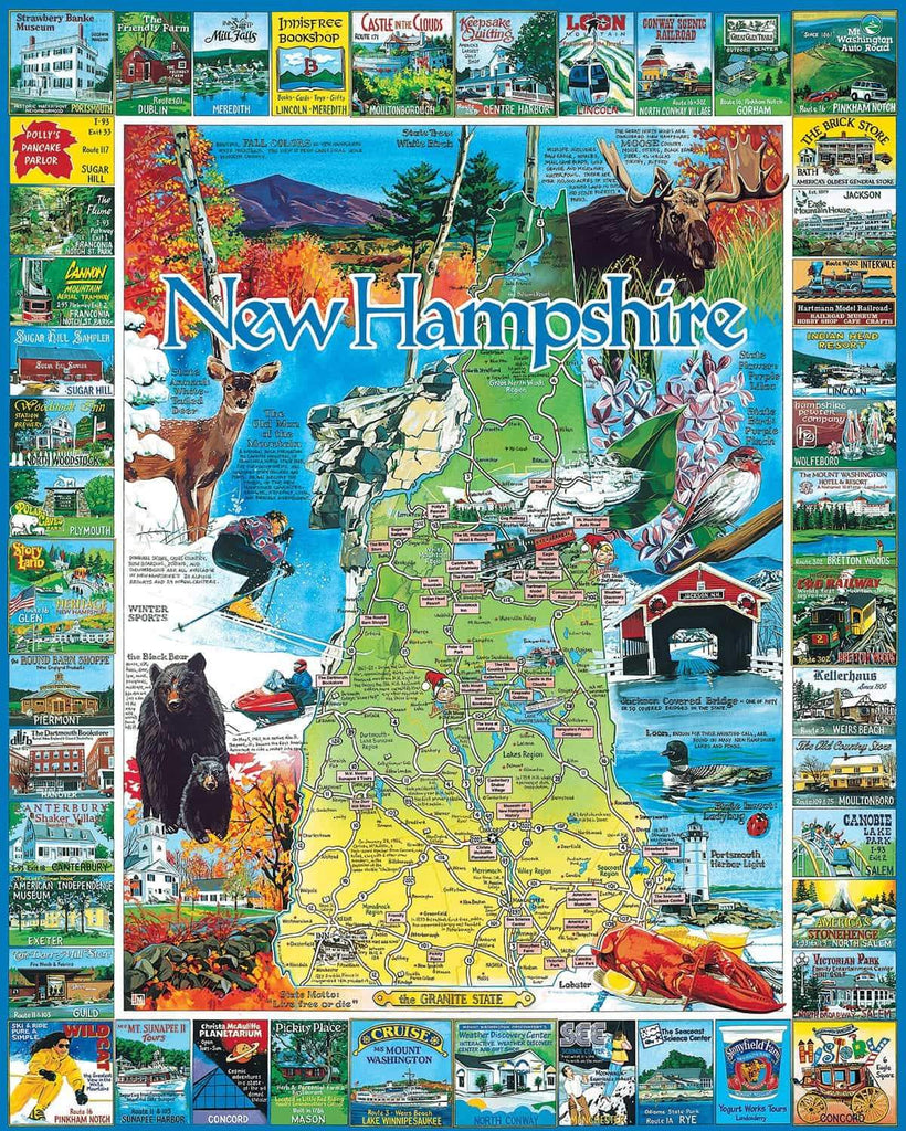 Best of New Hampshire - 1000 Pieces