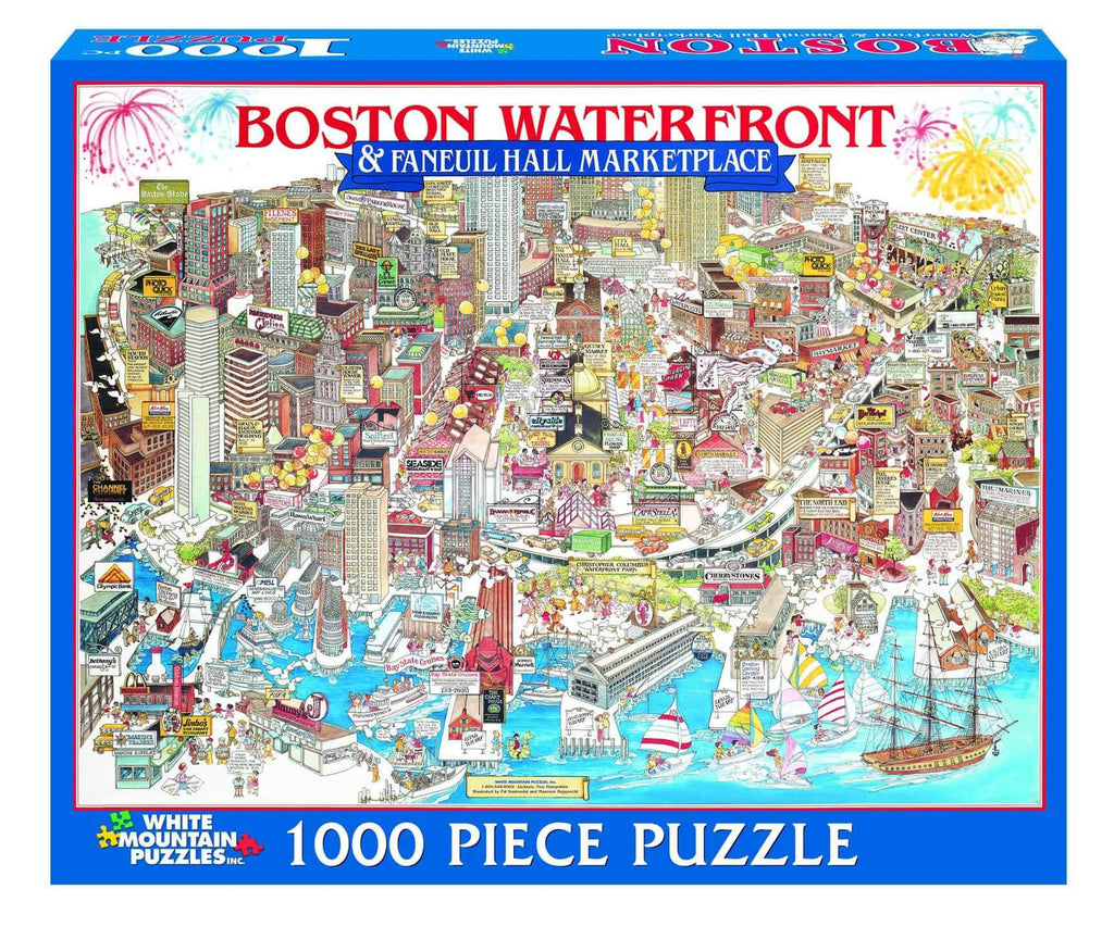 Boston, MA - 1000 Pieces
