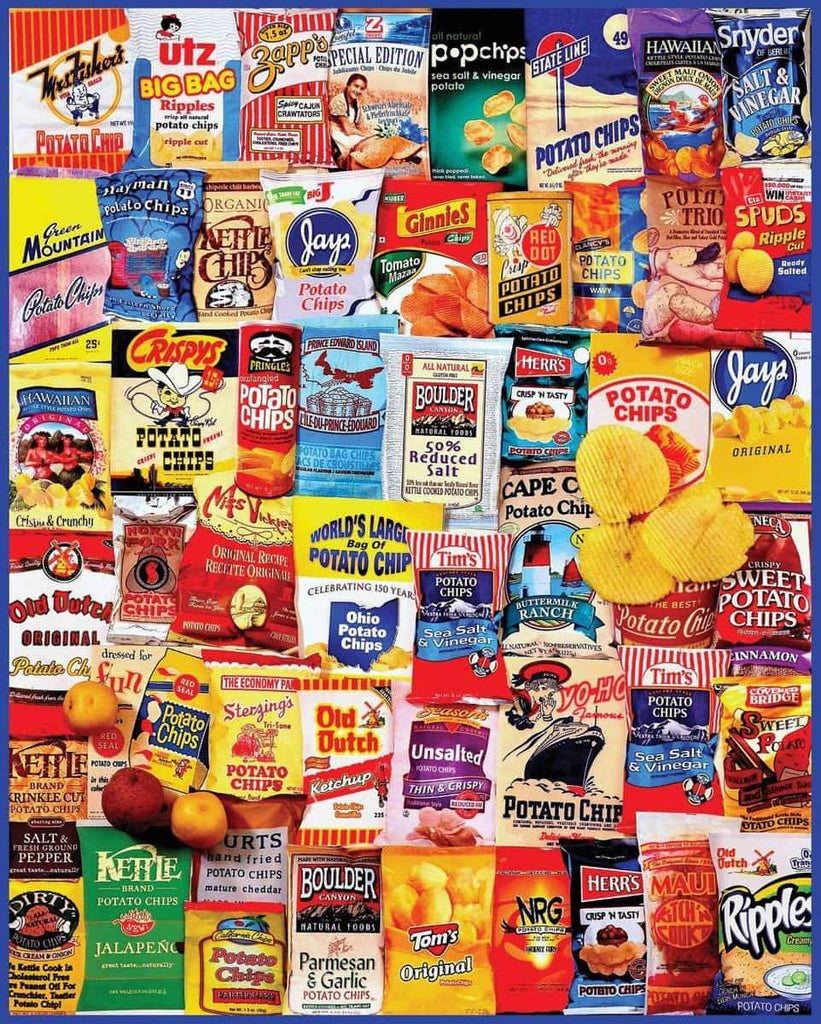 Potato Chips - 1000 Pieces - DISC
