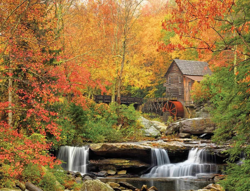 Old Grist Mill - 1000 Pieces
