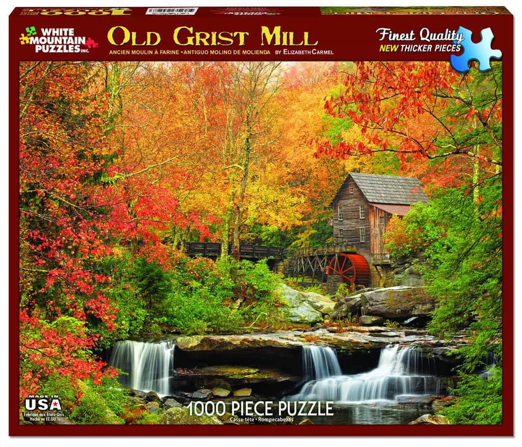 Old Grist Mill - 1000 Pieces