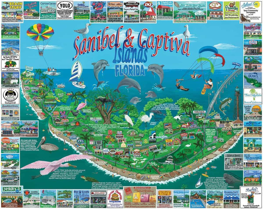 Sanibel & Captiva Islands - 1000 Pieces