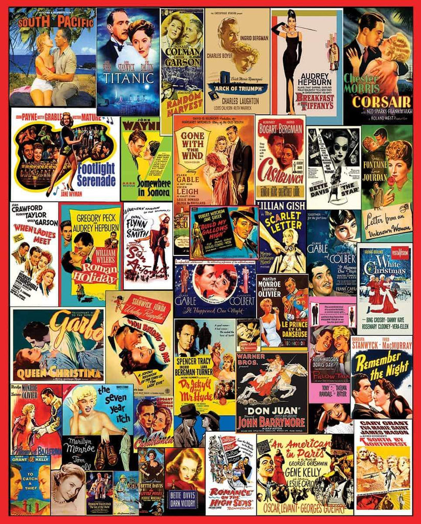 Movie Posters - 1000 Pieces