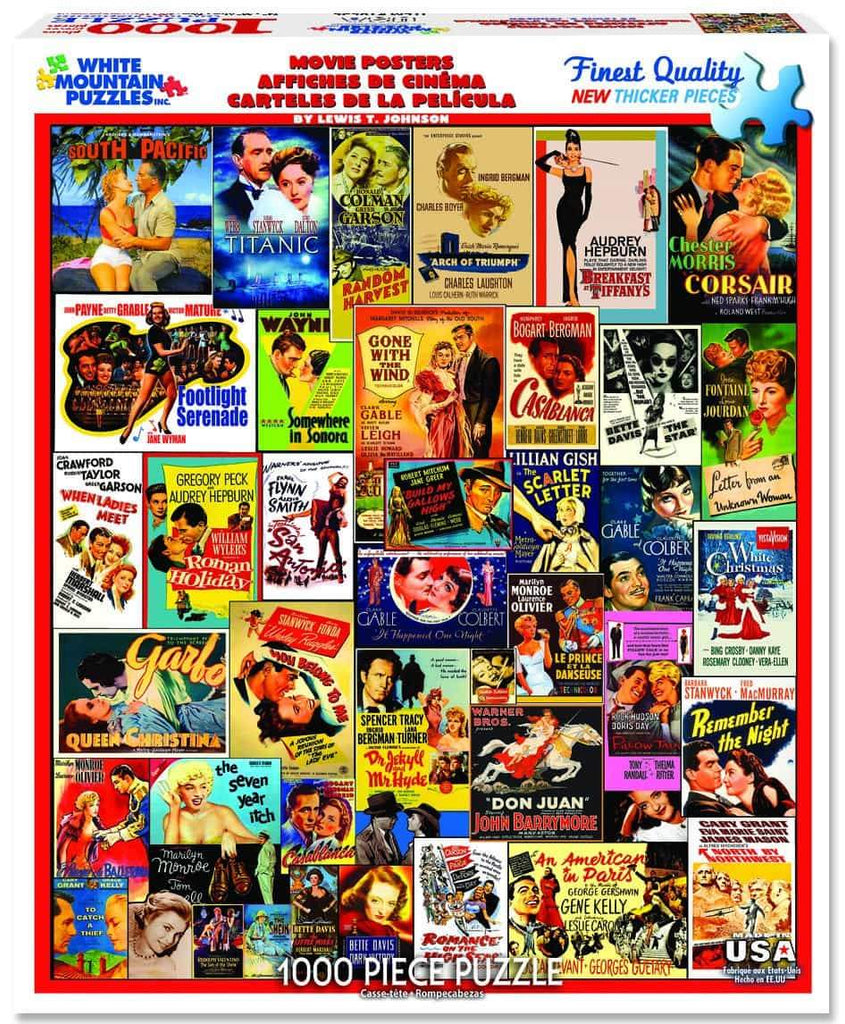 Movie Posters - 1000 Pieces