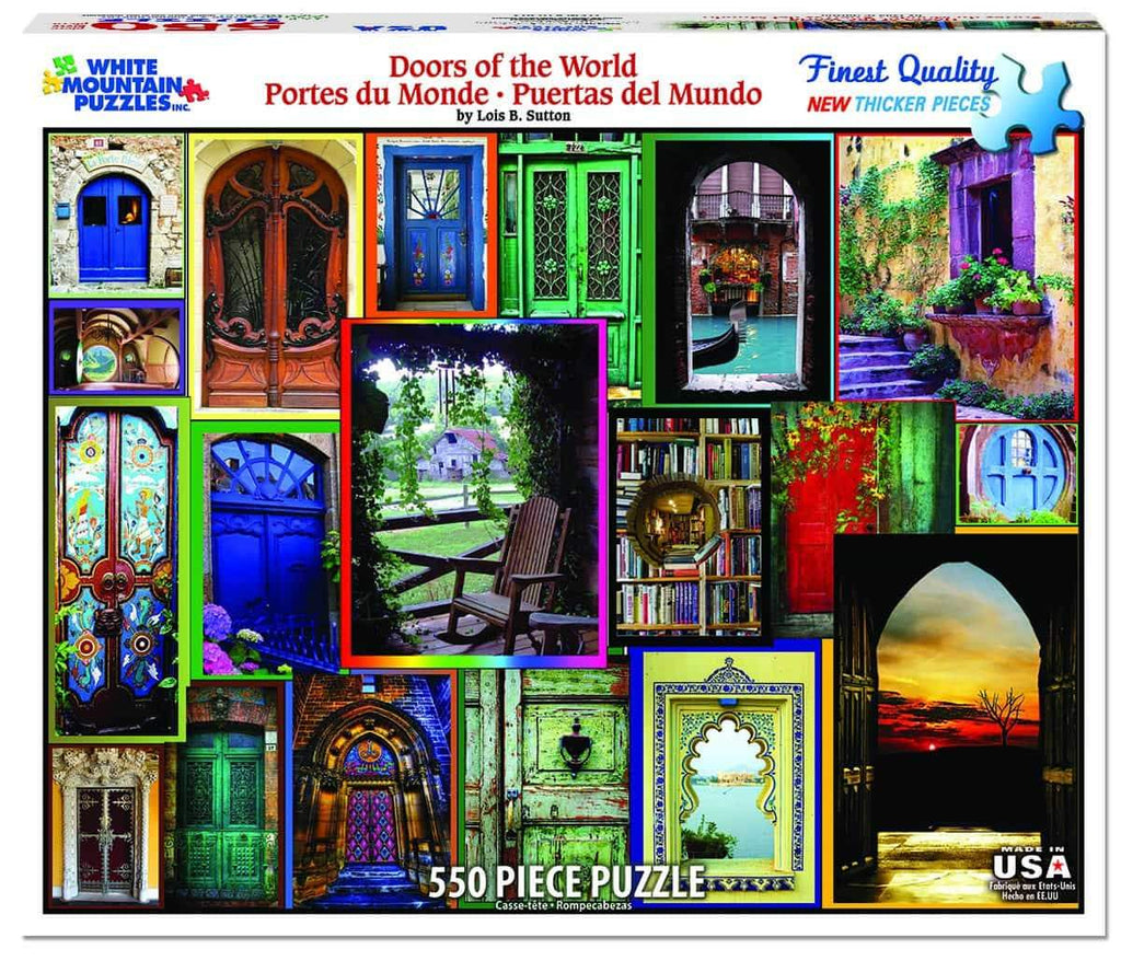 Doors of the World - 550 Pieces - DISC