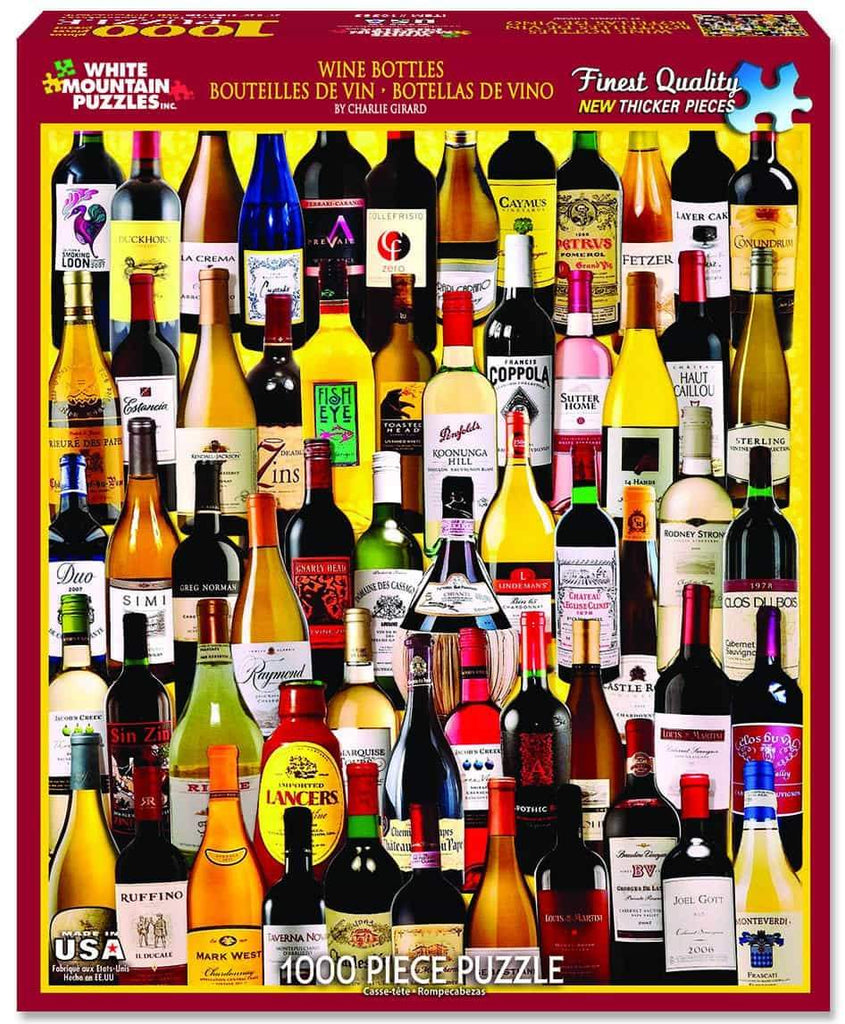 Wine Bottles - 1000 Pieces