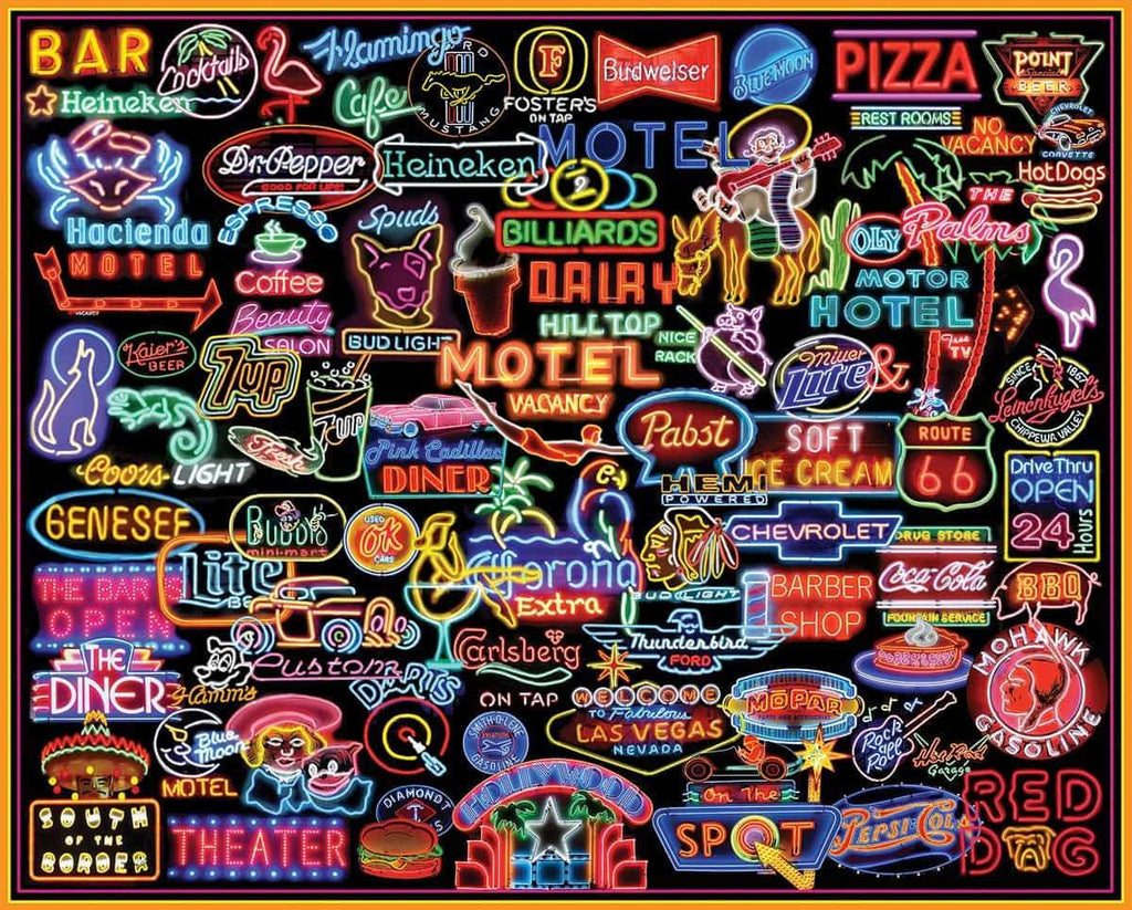 Neon Signs - 1000 Pieces
