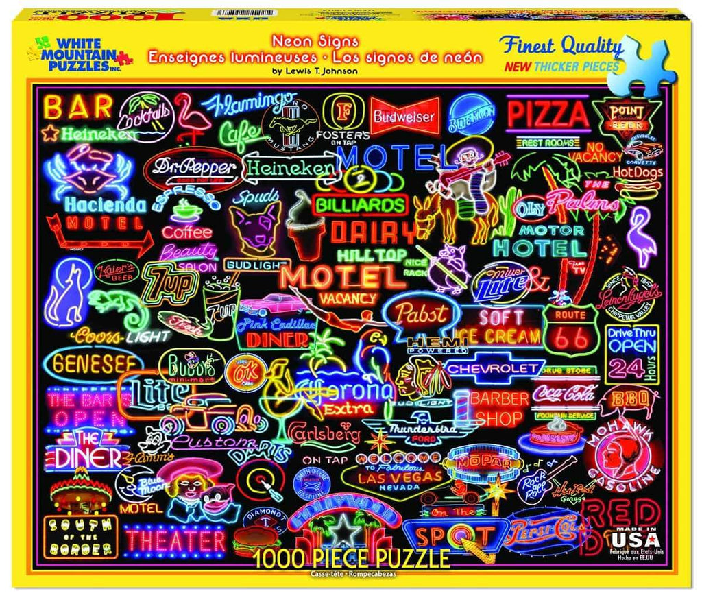 Neon Signs - 1000 Pieces