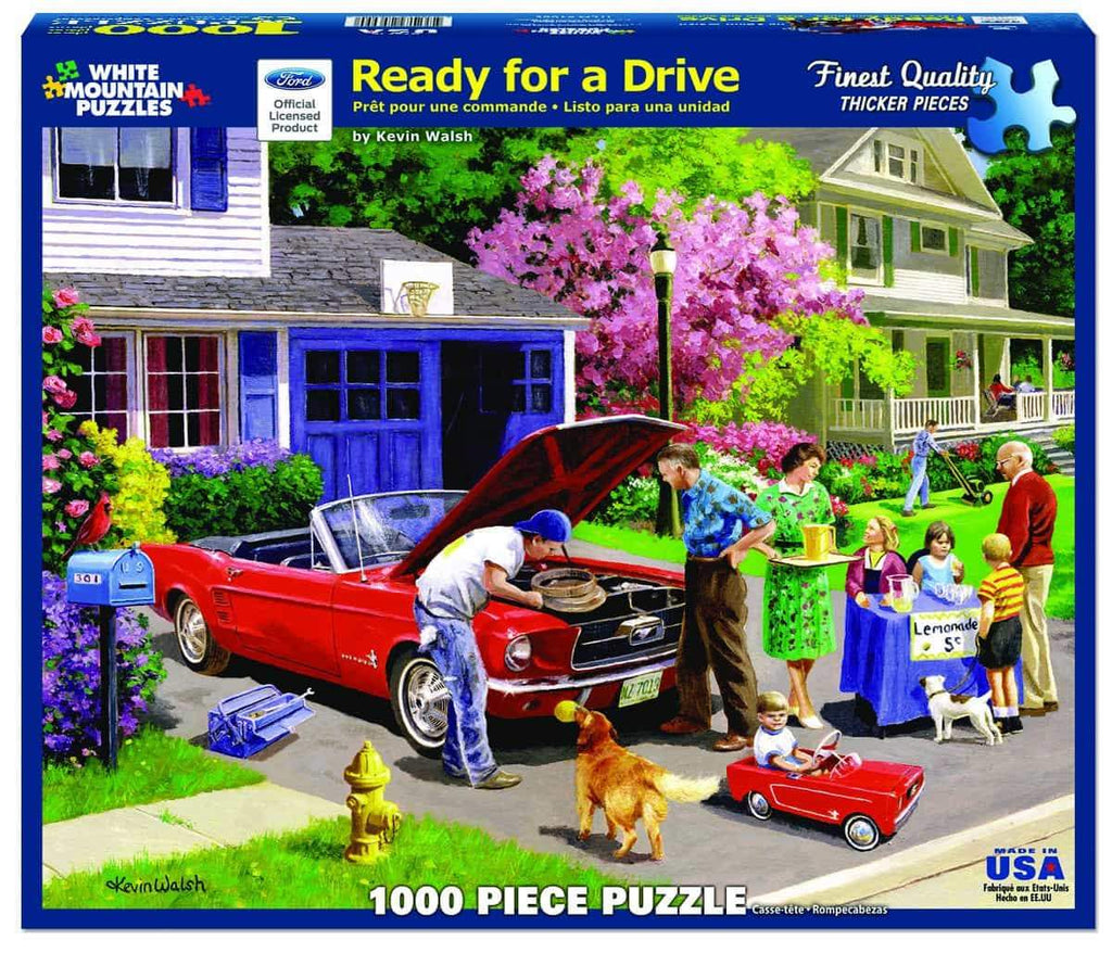 Ready For A Drive - 1000 Pieces