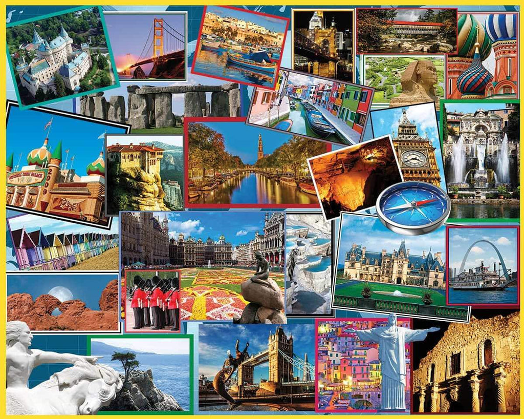 Where in the World - 1000 Pieces - DISC