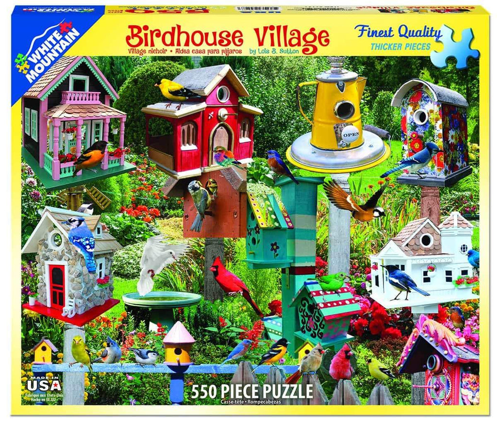Birdhouse Village - 550 Pieces