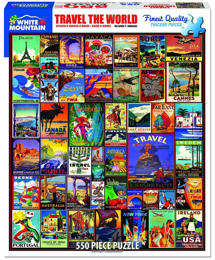 Travel The World - 550 Pieces