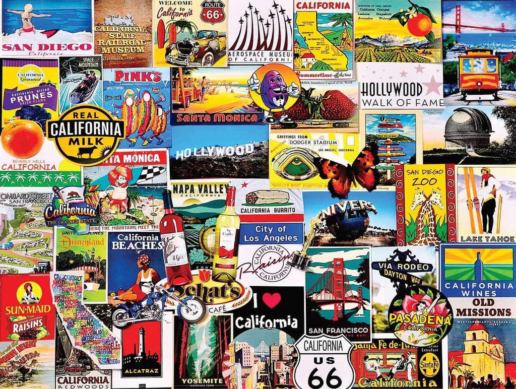 I love California - 1000 Pieces