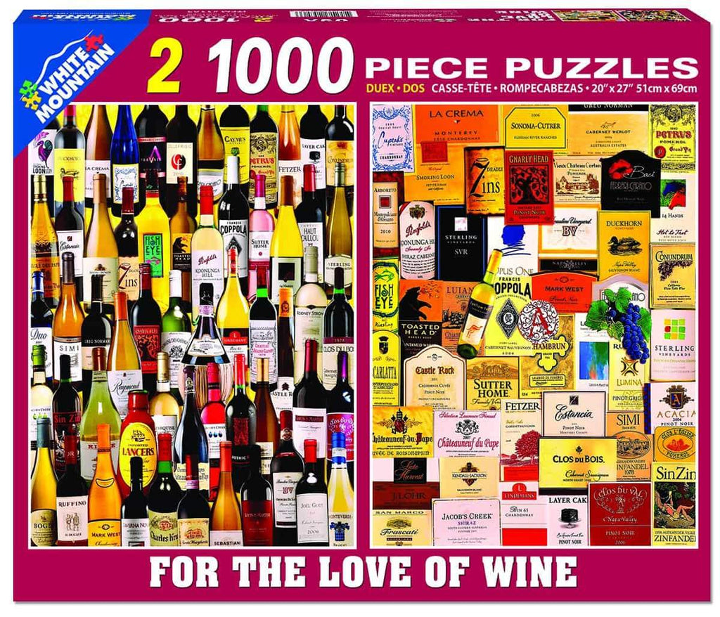For The Love Of Wine - 1000 Pieces