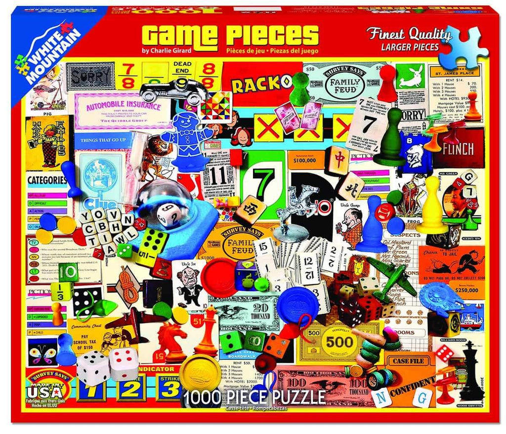 Game Pieces - 1000 Pieces