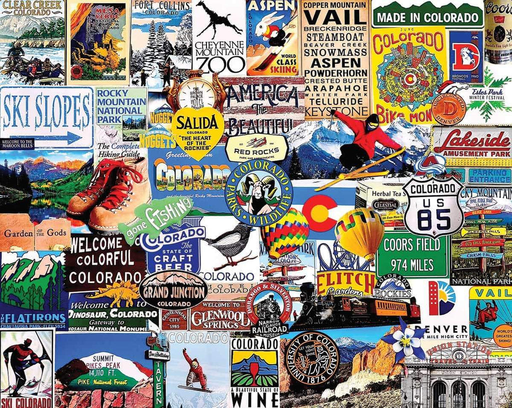 I Love Colorado - 1000 Pieces