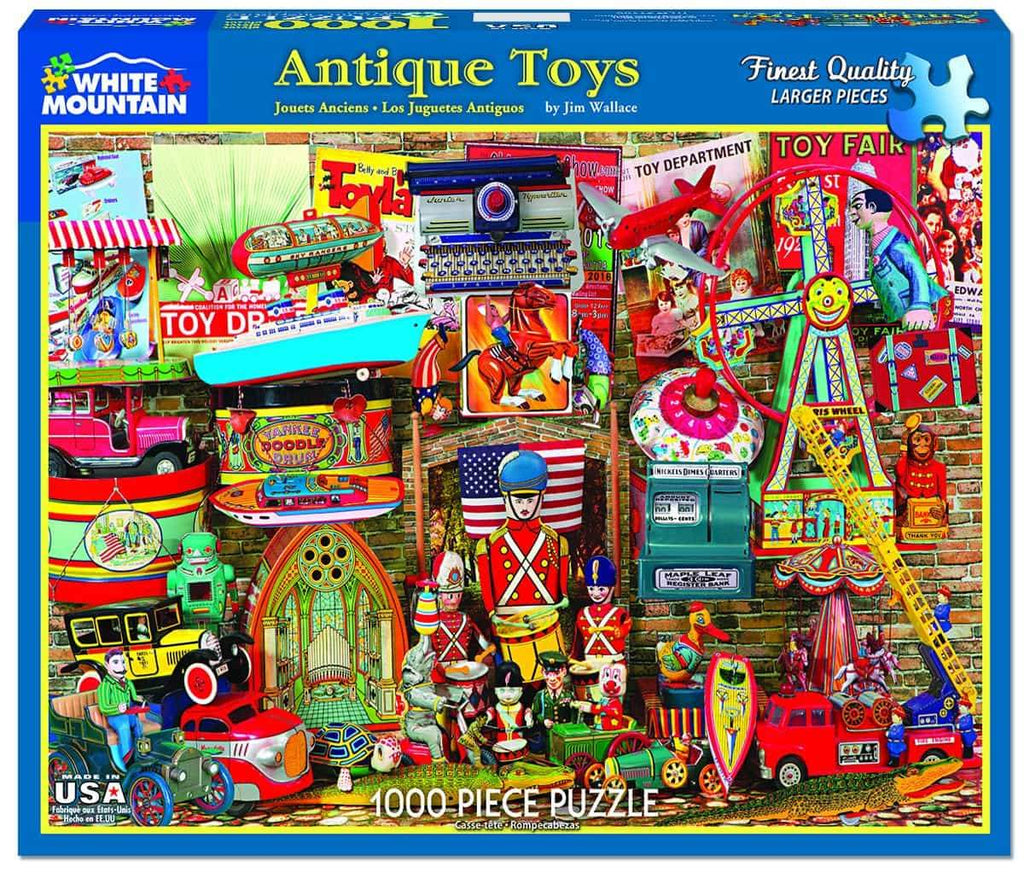 Antique Toys - 1000 Pieces - DISC
