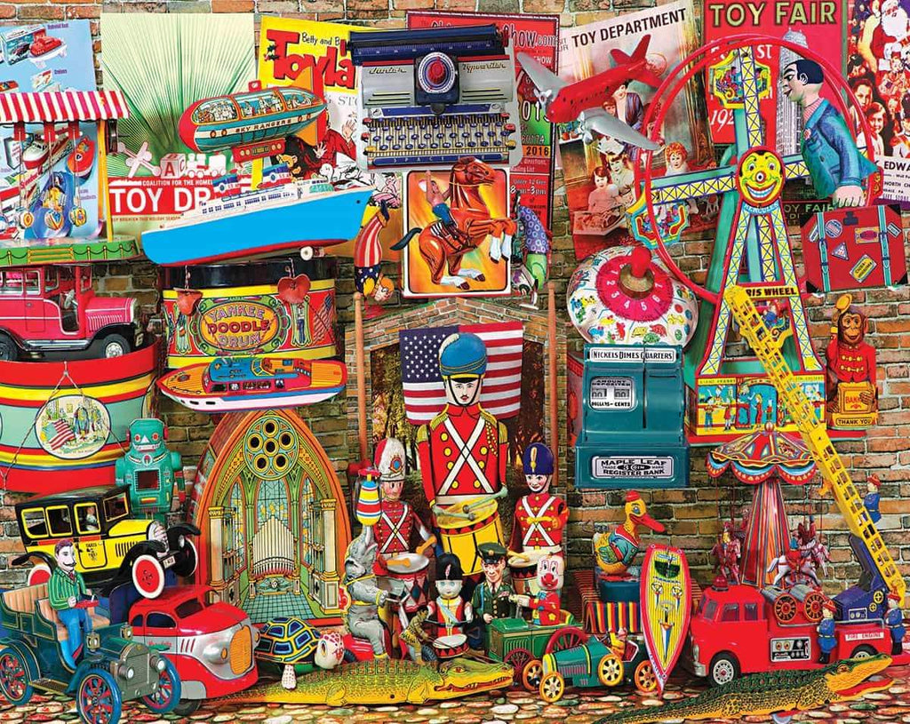 Antique Toys - 1000 Pieces - DISC