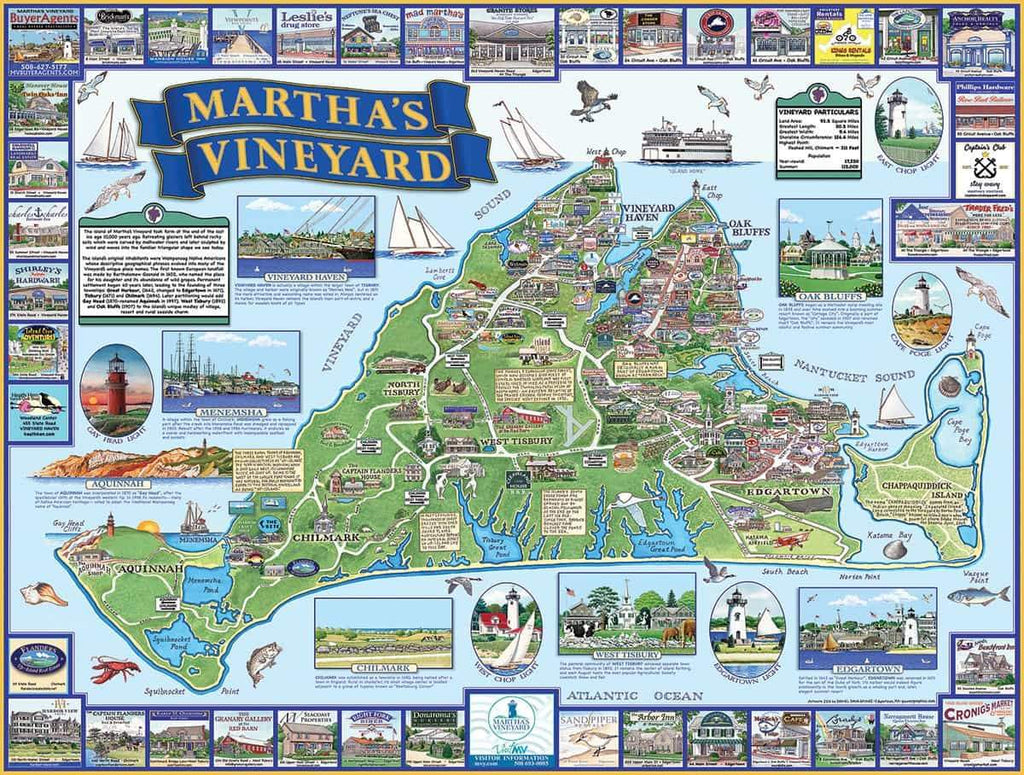 Martha's Vineyard, MA - 1000 Pieces