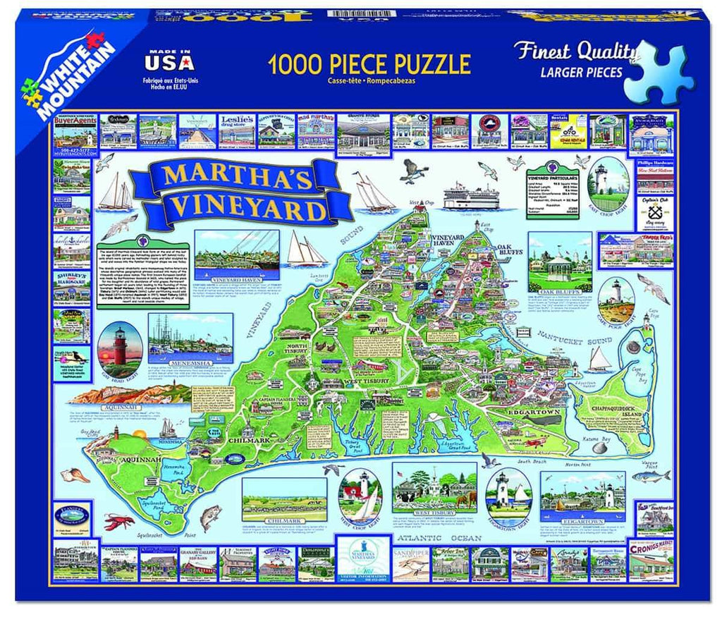 Martha's Vineyard, MA - 1000 Pieces