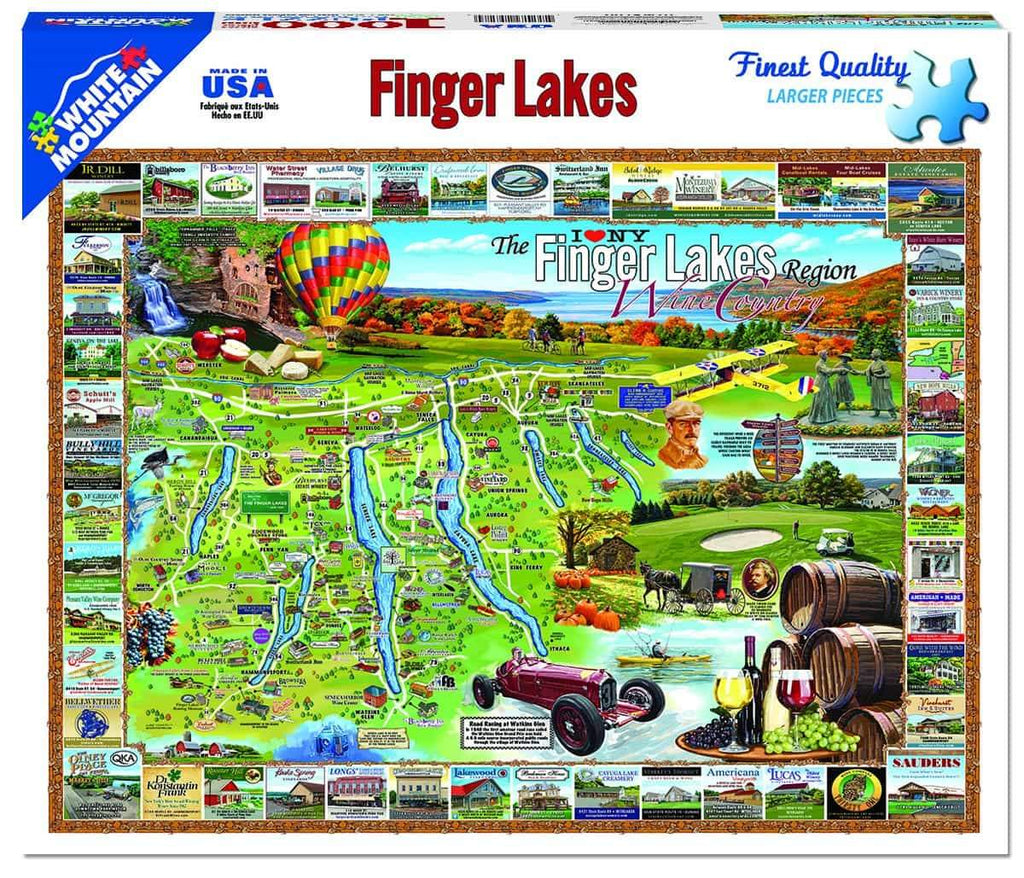 Finger  Lakes - 1000 Pieces