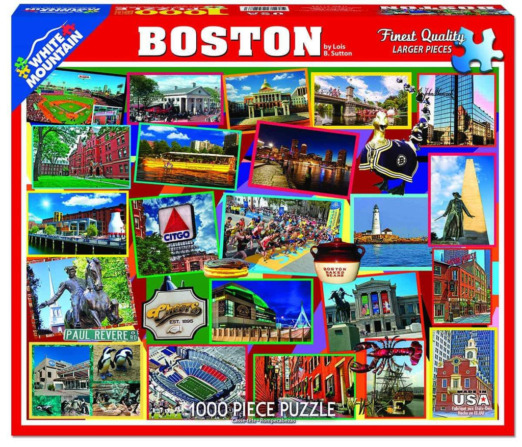 Boston Collage - 1000 Pieces