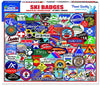 Ski Badges - 1000 Pieces