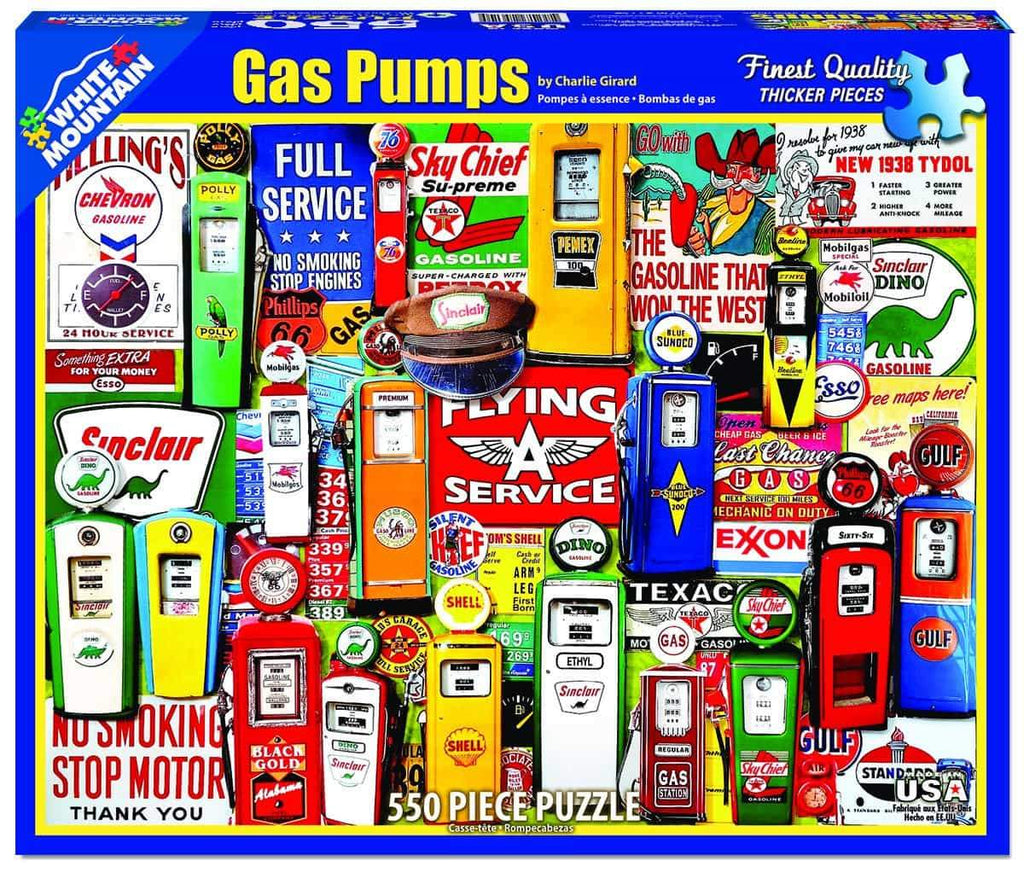 Gas Pumps - 550 Pieces