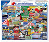 I Love Michigan - 1000 Pieces
