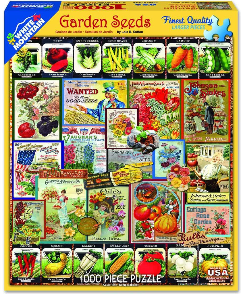 Garden Seeds - 1000 Pieces