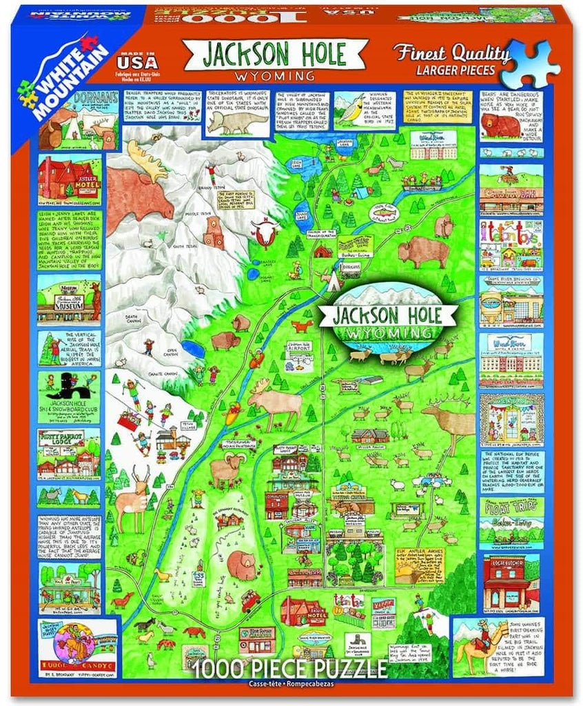 Jackson Hole WY - 1000 Pieces - DISC