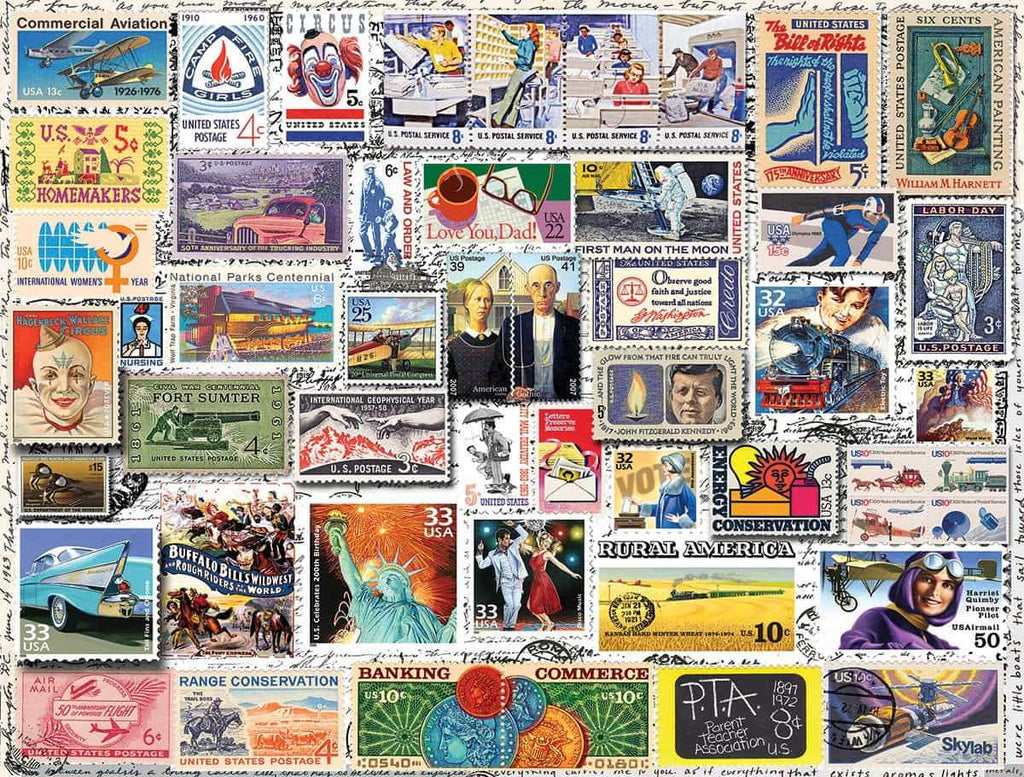 Classic Stamps - 550 Pieces