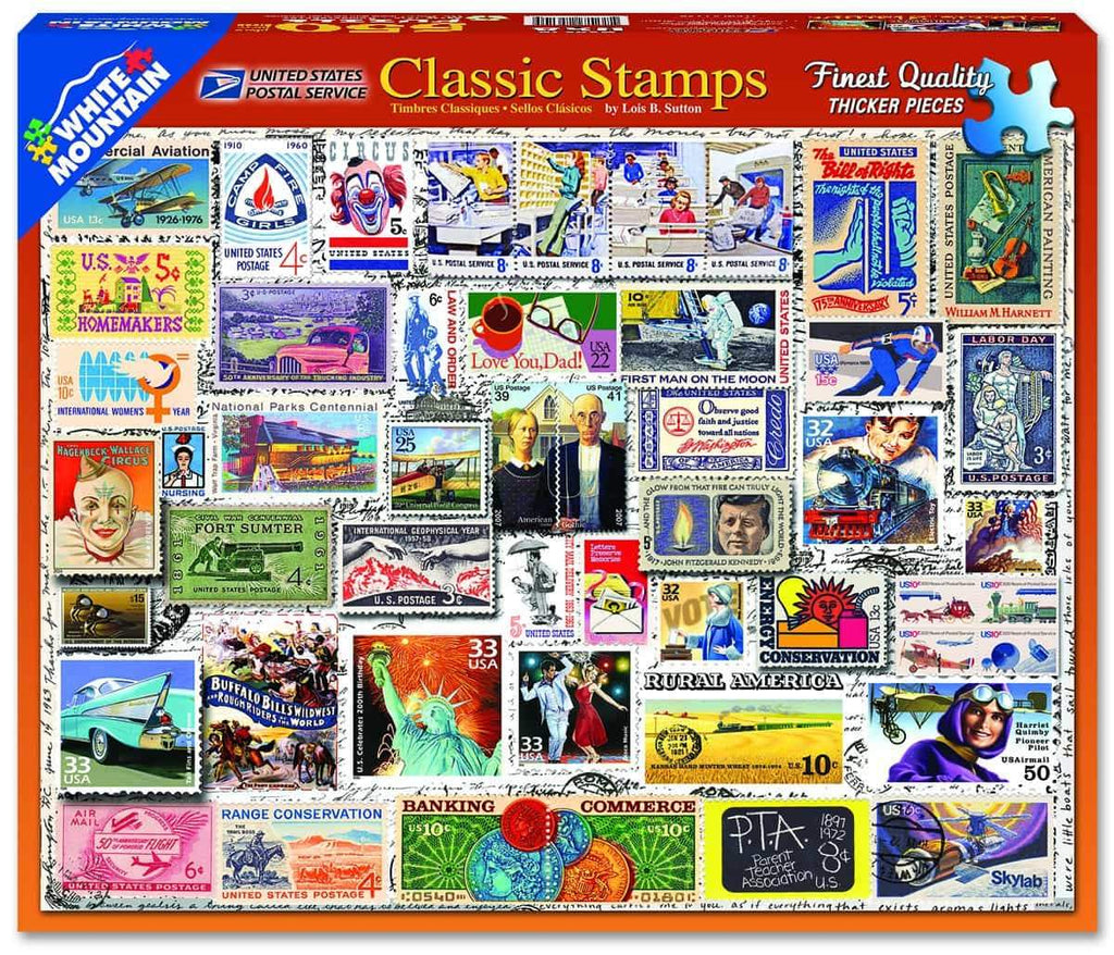 Classic Stamps - 550 Pieces