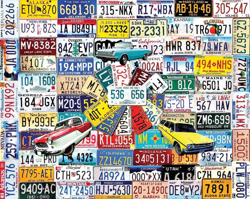 State Plates - 550 Pieces