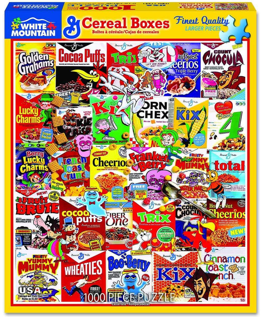 Cereal Boxes - 1000 Pieces