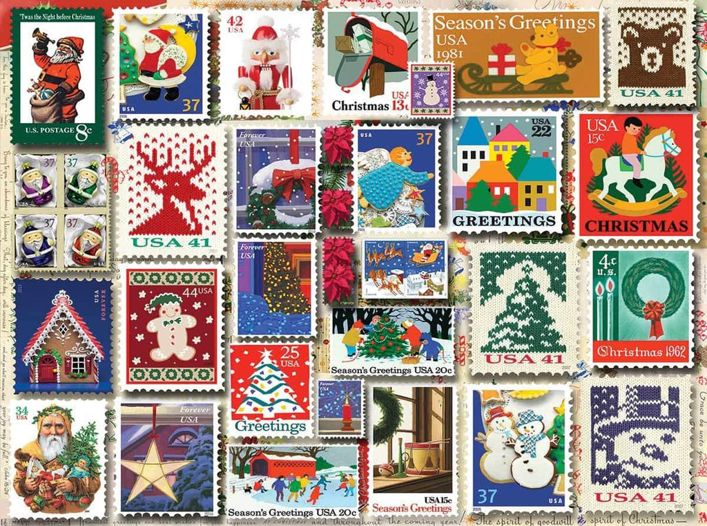 Christmas Stamps - 1000 Pieces