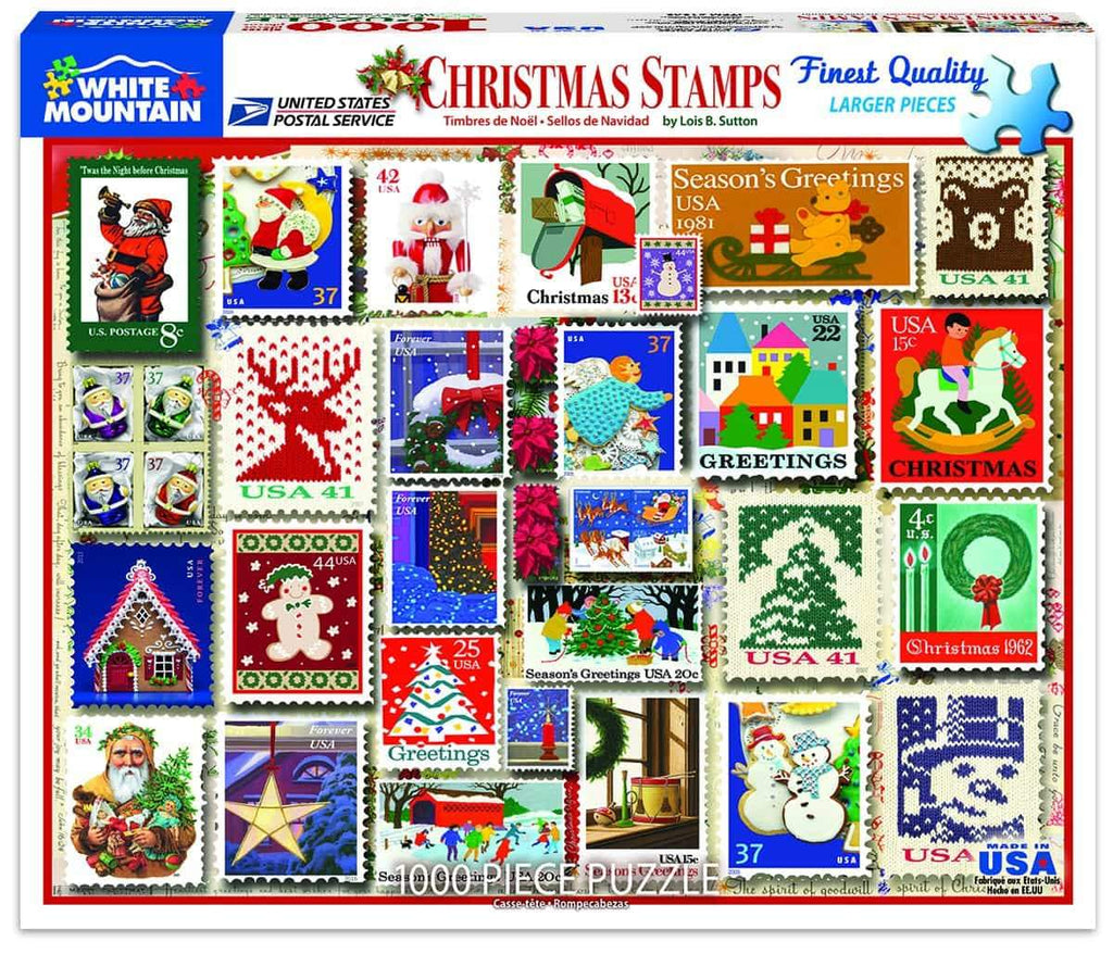 Christmas Stamps - 1000 Pieces