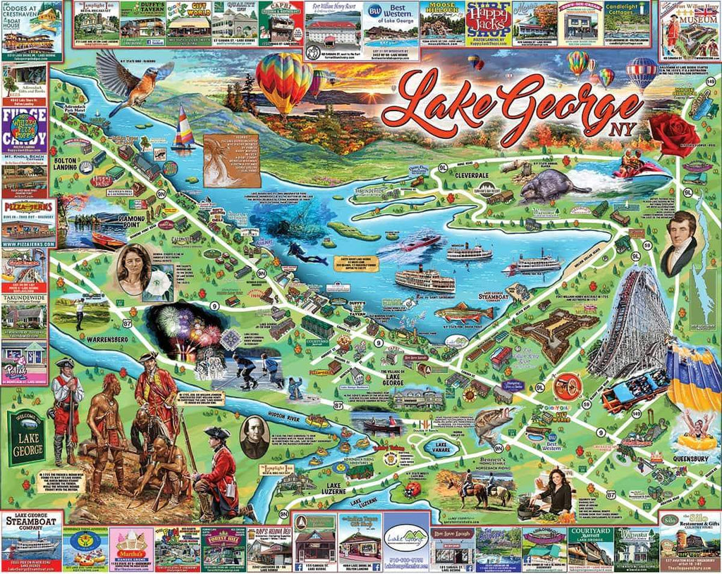 Lake George - 1000 Pieces