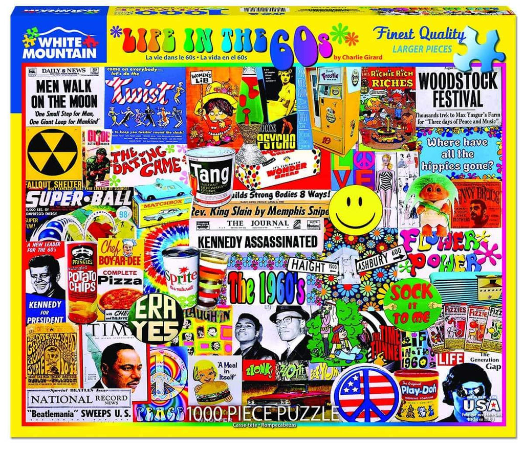 Life in the 60's - 1000 Pieces