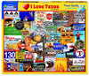 I Love Texas - 1000 Pieces