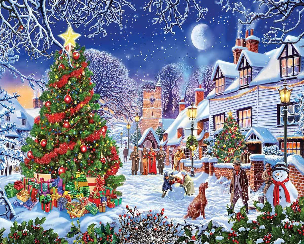 Village Christmas Tree - 1000 Pieces