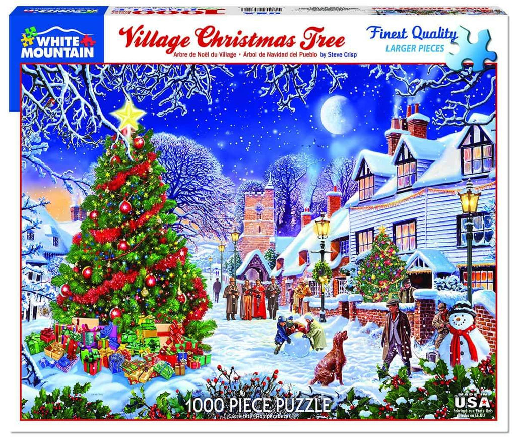 Village Christmas Tree - 1000 Pieces